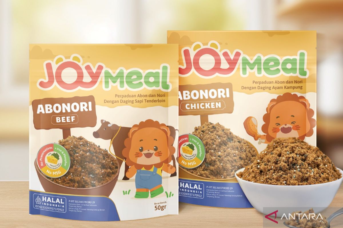 Joymeal rilis dua rasa abonori berbahan alami pendamping makan anak